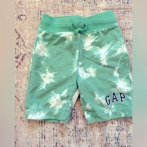 GAP Kids Mint Tie-Dye Shorts